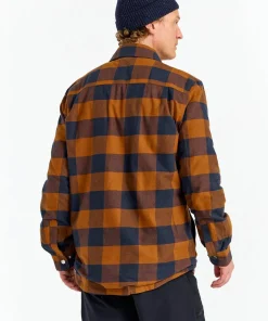 Urberg Men's Padded Flannel Shirt Blue Nights