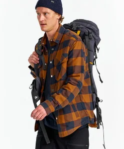 Urberg Men's Padded Flannel Shirt Blue Nights