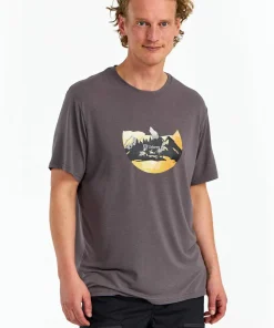 Urberg Men's Printed Tree Tee Blue Nights