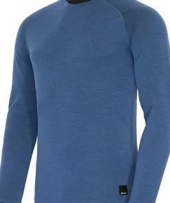Urberg Men's Selje Merino-Bamboo Top True Navy/Asphalt