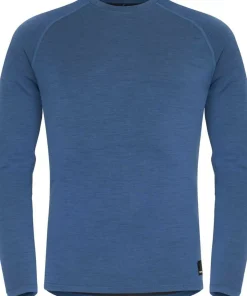 Urberg Men's Selje Merino-Bamboo Top True Navy/Asphalt