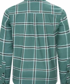Urberg Men's Two Pocket Flanell Shirt Silver Pine/ Blue Nights