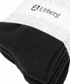 Urberg Unisex Every Day Merino Wool Sock 3p Black Beauty