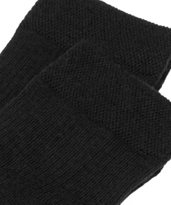 Urberg Unisex Merino Wool Ribb Sock 2p Black Beauty