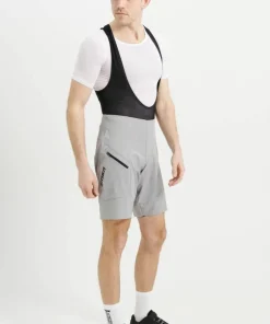 USWE Men's Hybrid MTB Bib Shorts Sharkskin