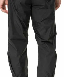 VAUDE Men's Drop II Rain Pants Black/Black