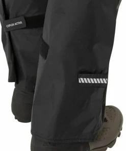 VAUDE Men's Drop II Rain Pants Black/Black