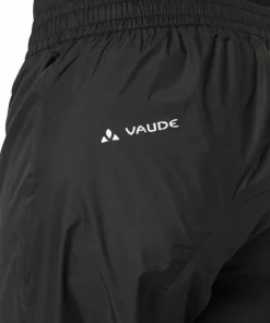 VAUDE Men's Drop II Rain Pants Black/Black