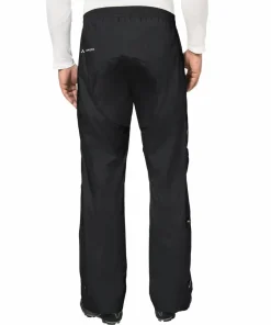 VAUDE Men's Drop II Rain Pants Black Uni