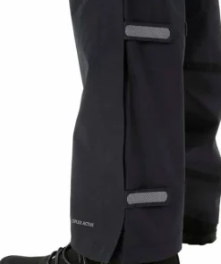 VAUDE Men's Fluid Rain Pants II Black