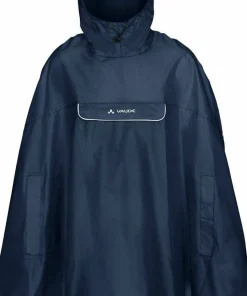 VAUDE Unisex Valdipino Rain Poncho Dark Sea Uni