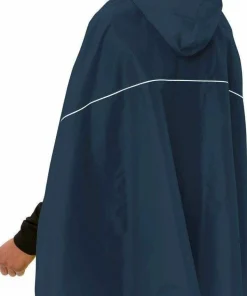 VAUDE Unisex Valdipino Rain Poncho Dark Sea Uni