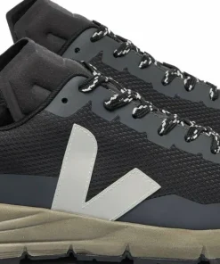 Veja Men's Dekkan Alveomesh Black Oxford Grey Tonic