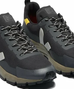 Veja Men's Dekkan Alveomesh Black Oxford Grey Tonic