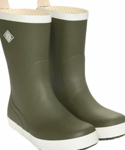 Viking Footwear Seilas Heritage Rubber Boot Olive/eggshell