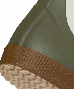 Viking Footwear Seilas Heritage Low Rubber Boot Olive/brown