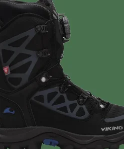Viking Footwear Unisex Constrictor III High Waterproof Boa Black/Silver