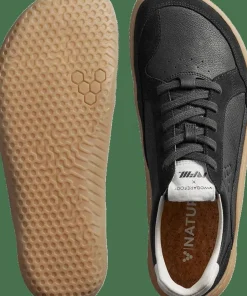 Vivobarefoot Men's Gobi II Sneaker Premium Leather Obsidian