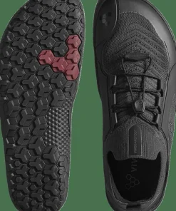 Vivobarefoot Men's Primus Trail Knit FG Obsidian/Obsidian