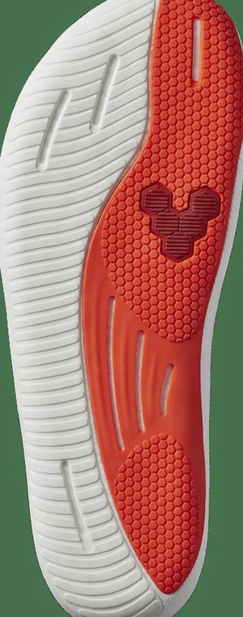 Vivobarefoot Men's Primus Flow Bright White/Neon Orange