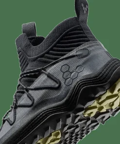 Vivobarefoot Men's Primus Trail Flow Mid Dark Shadow
