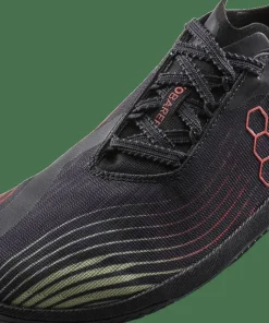 Vivobarefoot Men's Primus Flow Obsidian/Cherry Tomato