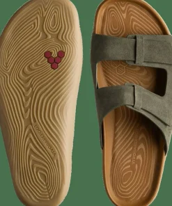 Vivobarefoot Men's Sensus Yin Slide Dark Olive