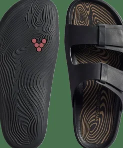 Vivobarefoot Men's Sensus Yin Slide Obsidian