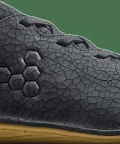 Vivobarefoot Men's Sensus II Obsidian Cracked Leather