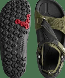 Vivobarefoot Men's Tracker Ora Sandal Dark Olive
