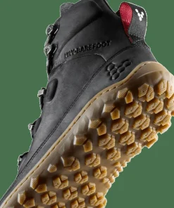 Vivobarefoot Men's Tracker Leather AT II Obsidian