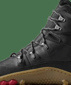Vivobarefoot Men's Tracker Leather AT II Obsidian