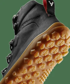 Vivobarefoot Men's Tracker Leather AT Obsidian