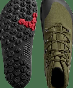 Vivobarefoot Men's Tracker Textile AT II Dark Olive