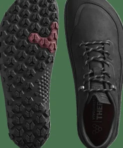 Vivobarefoot Men's Tracker Leather AT Low II Obsidian