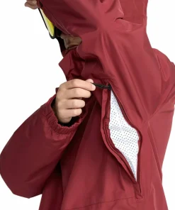 Volcom Men's Dua GORE-TEX Jacket Burnt Red