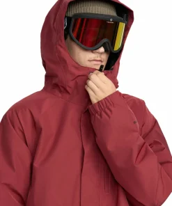 Volcom Men's Dua GORE-TEX Jacket Burnt Red