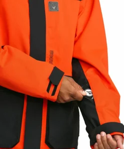 Volcom Men's Kleveland Jacket Orange Shock
