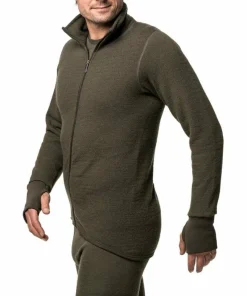 Woolpower Full Zip Jacket 400 Pine Green