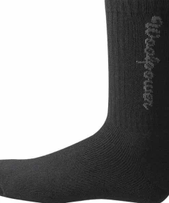 Woolpower Socks Logo 400 Black