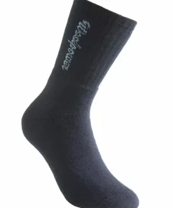 Woolpower Socks Logo 400 Dark Navy
