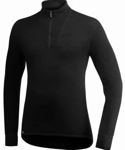 Woolpower Zip Turtleneck 200 Black