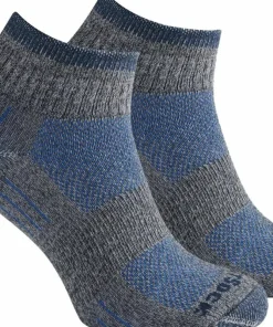 Wrightsock Escape Quater Anti Blister System Ash Twist/Blue