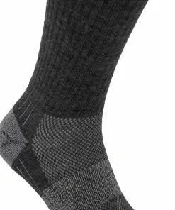 Wrightsock Merino Escape Crew Anti Blister System Grey/Smoke