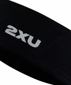 2XU Ignition Hyper-Haptic Headband Black/silver Reflective