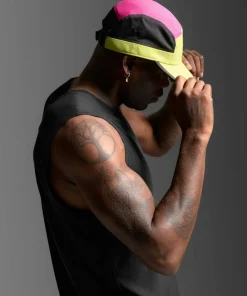 2XU Light Speed Cap Volt/fuchsia