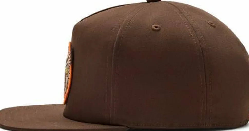 Yeti Built For The Wild Duck Flat Brim Hat Dark Brown