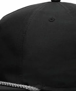 Yeti Flat Brim Rope Hat Black