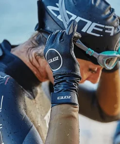 Zone3 Silicone Swim Cap Black